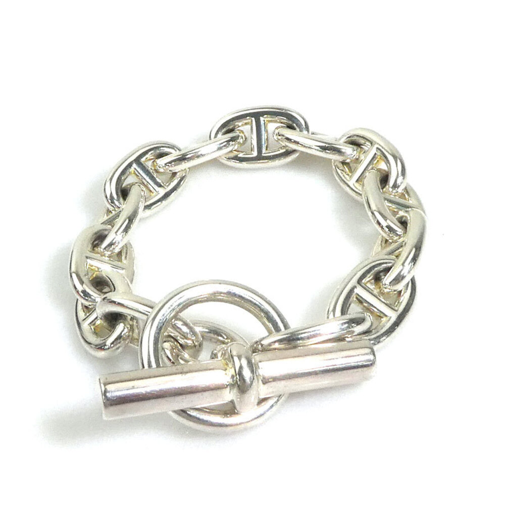 HERMES Silver Charm Bracelet